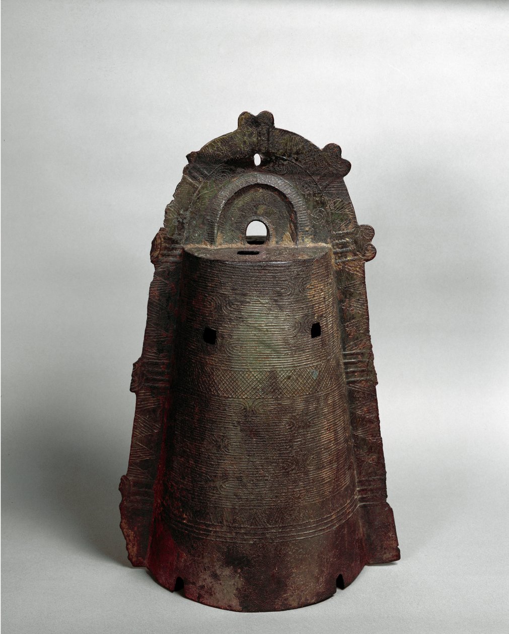 Yapoi-klokke af bronze, 300 f.Kr.-250 e.Kr af Japanese School