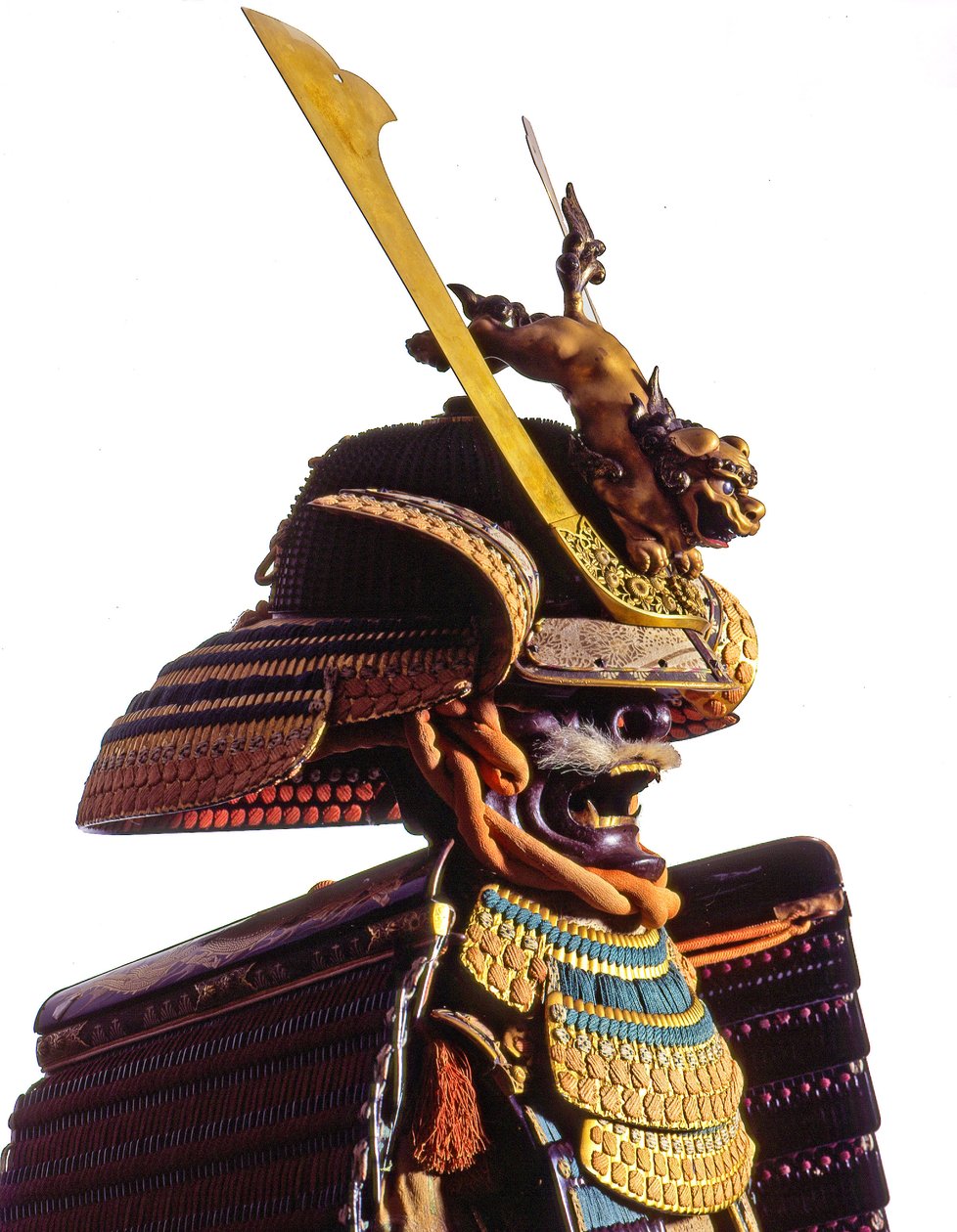 Ceremoniel rustning til en samurai, Edo-periode (blandet medier) af Japanese School