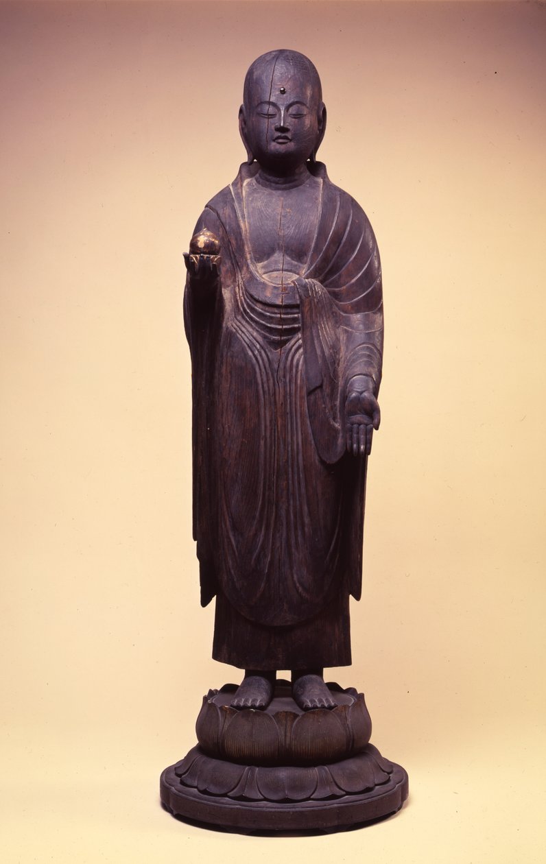 Jizo Bosatsu, Ate Heian / Fujiwara Perio d af Japanese School
