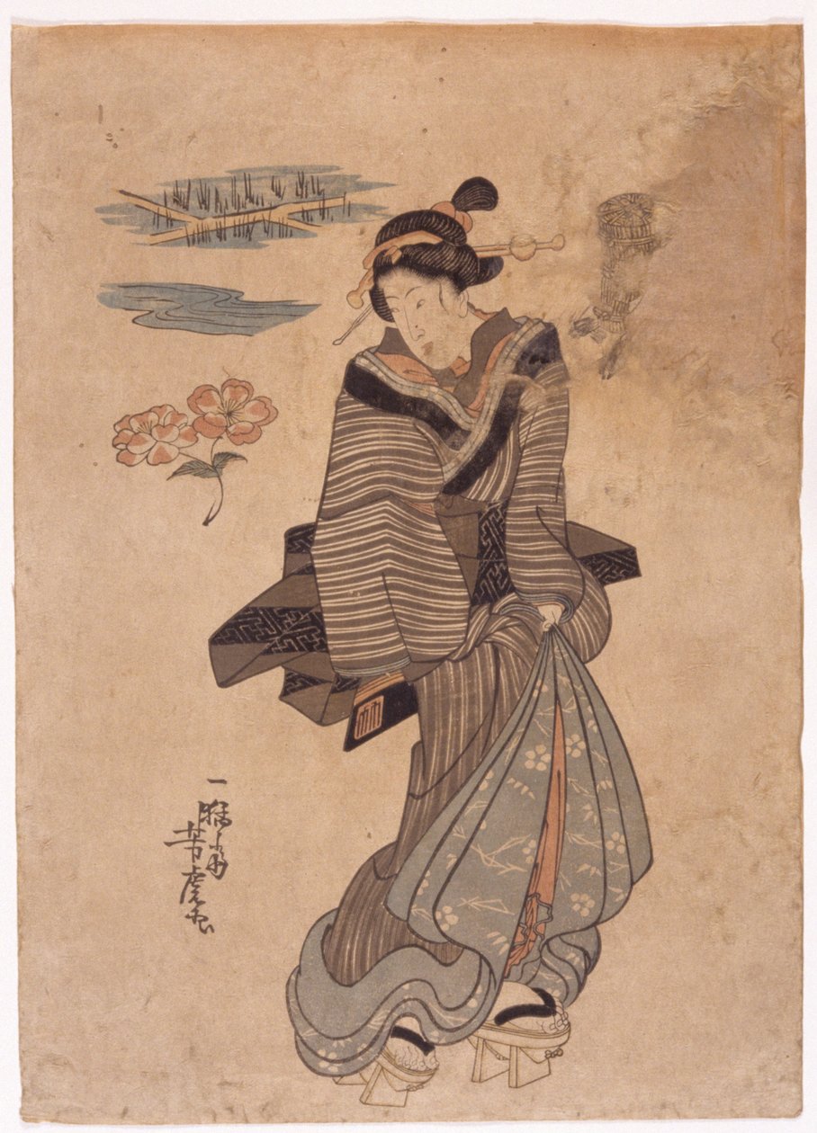 Uden titel (farvetræsnit) af School Japanese