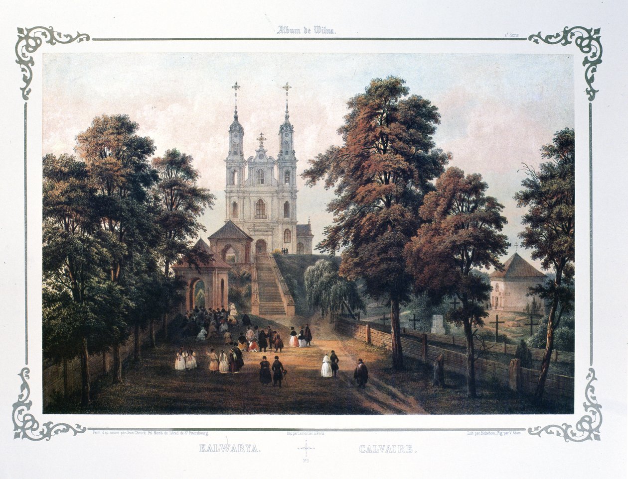 Vilnius omegn: Kalvarija-kirken, fra 