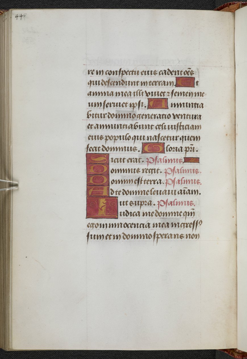 Kings 9, f.234v, Book of Hours, brug af Sarum (