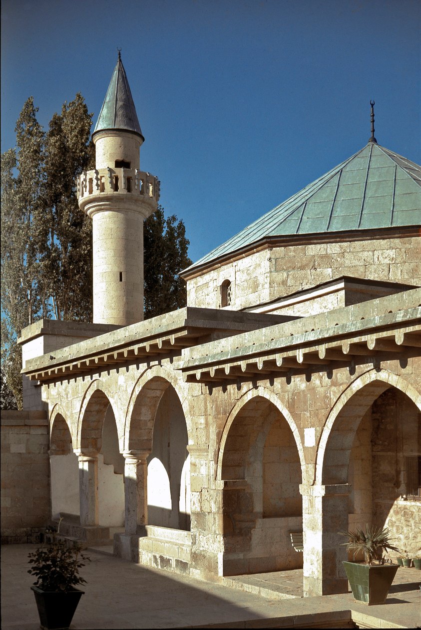 Kloster af hvirvlende dervischer af School Ottoman
