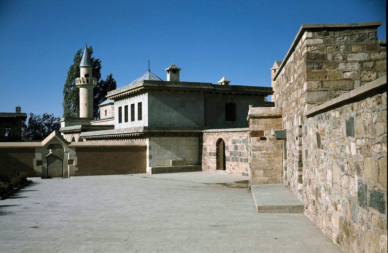 De hvirvlende dervischers kloster af School Ottoman