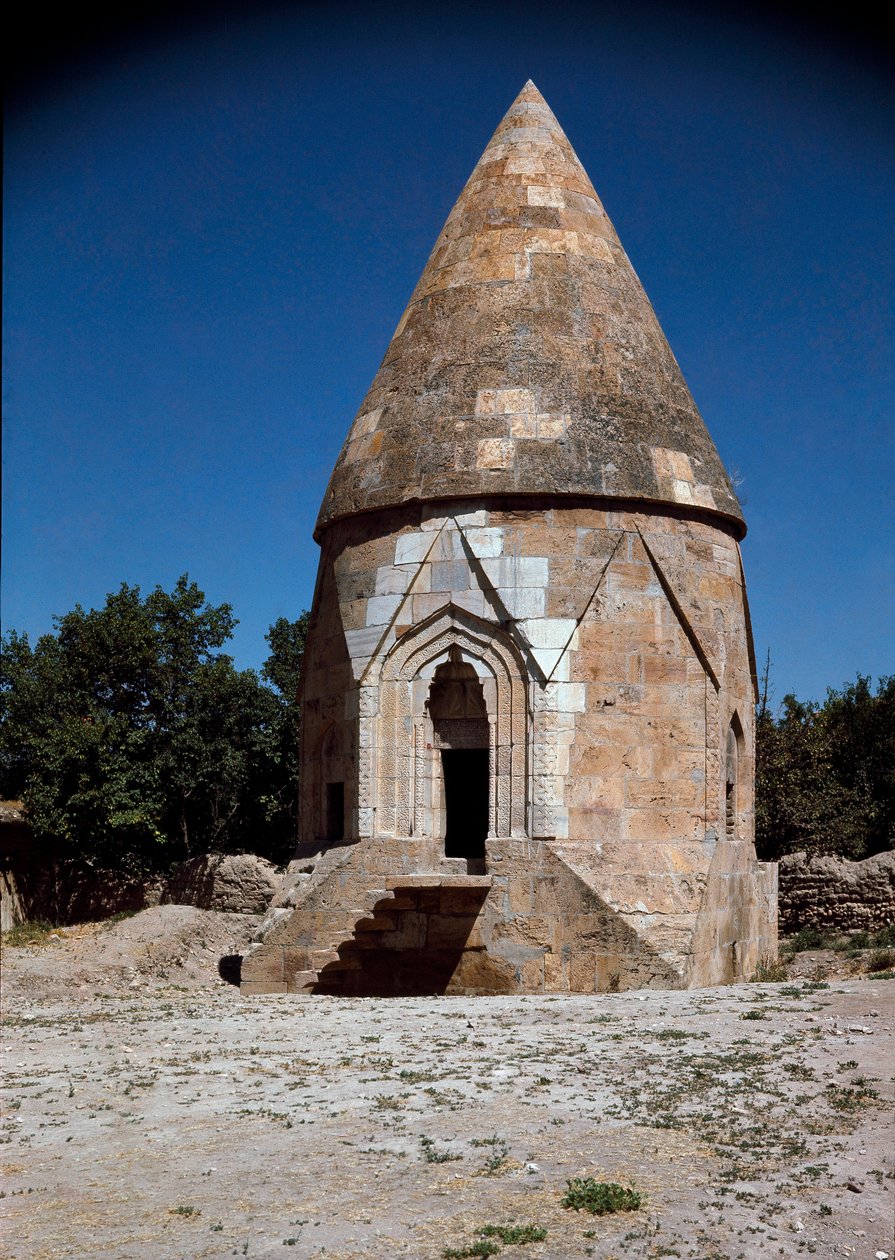 Udsigt over Melik Gazis grav (1100-tallet) af School Ottoman