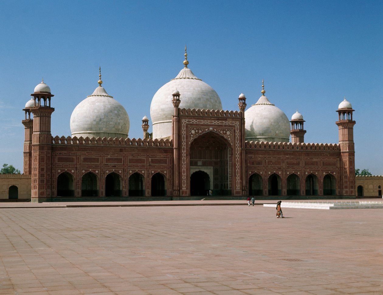 Badshahi kongelige moske af School Pakistani