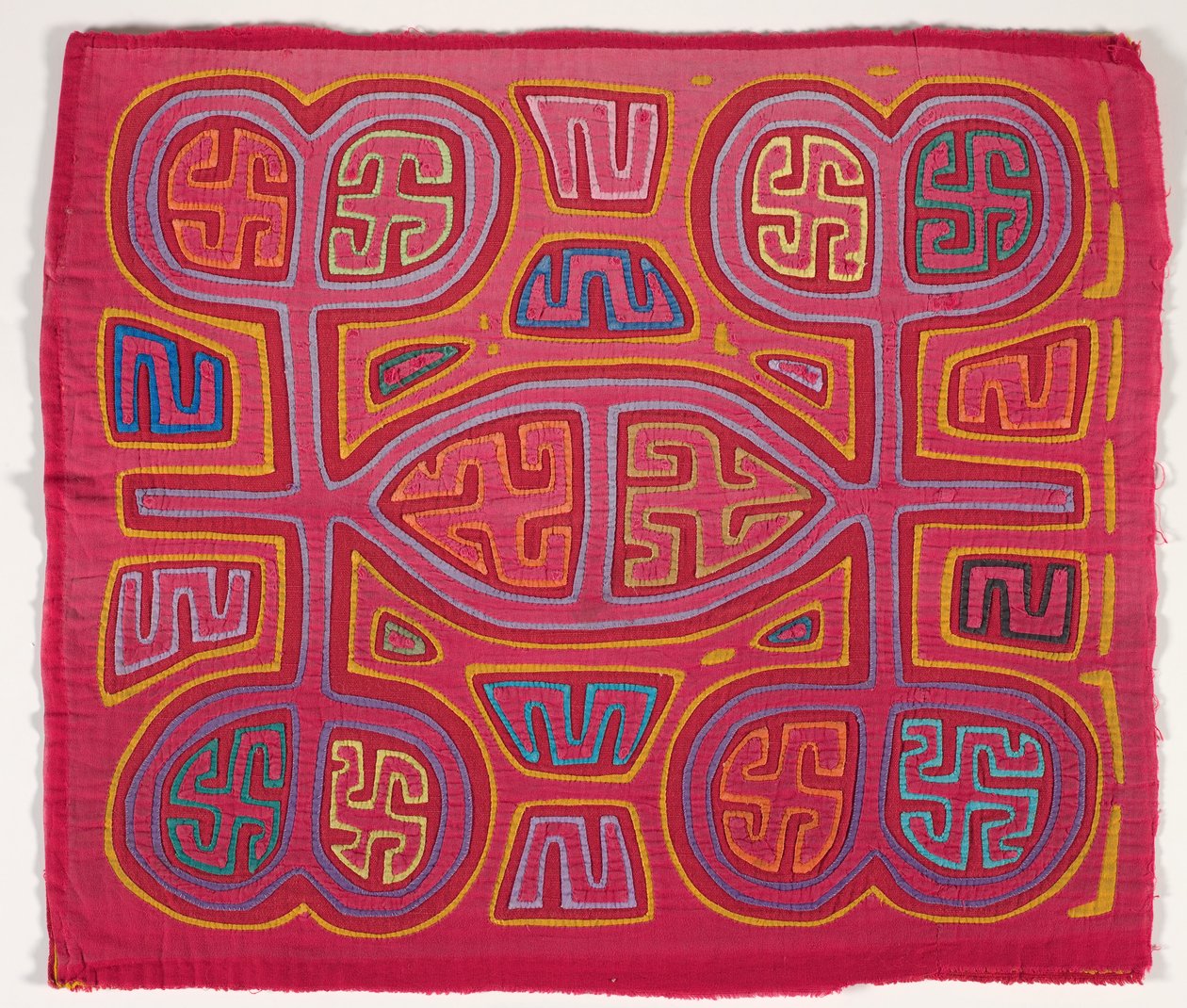 Skjortepanel (mola), Kuna People, San Blas Islands, ca. 1950