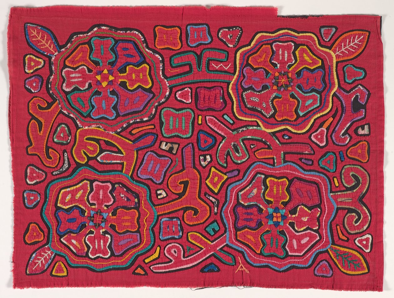 Skjortepanel (mola), Kuna People, San Blas Islands, ca. 1950