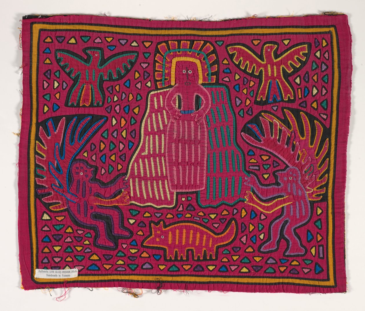 Skjortepanel (mola), Kuna People, San Blas Islands, ca. 1950