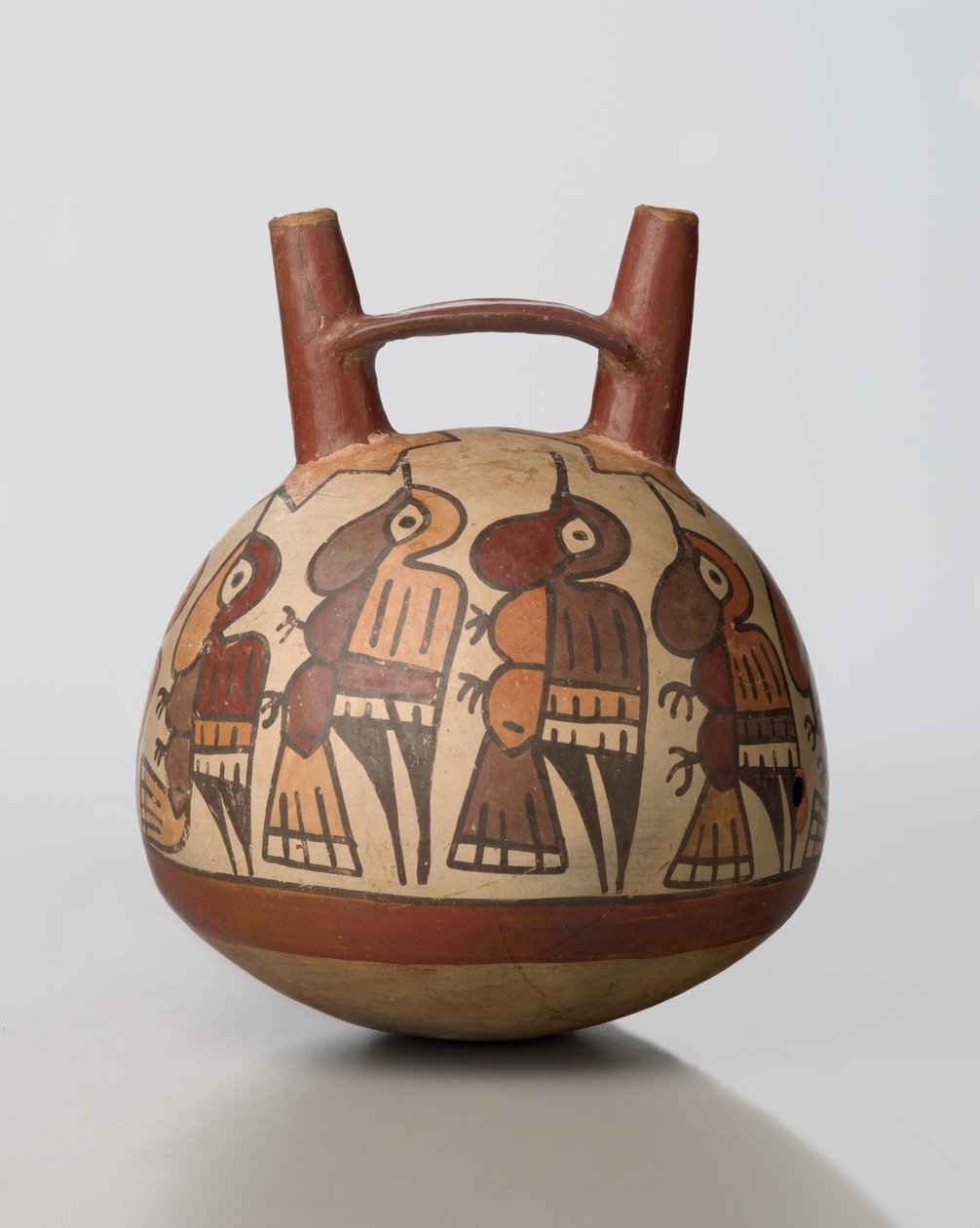 Dobbelt-tud fartøj, Nasca af School Peruvian