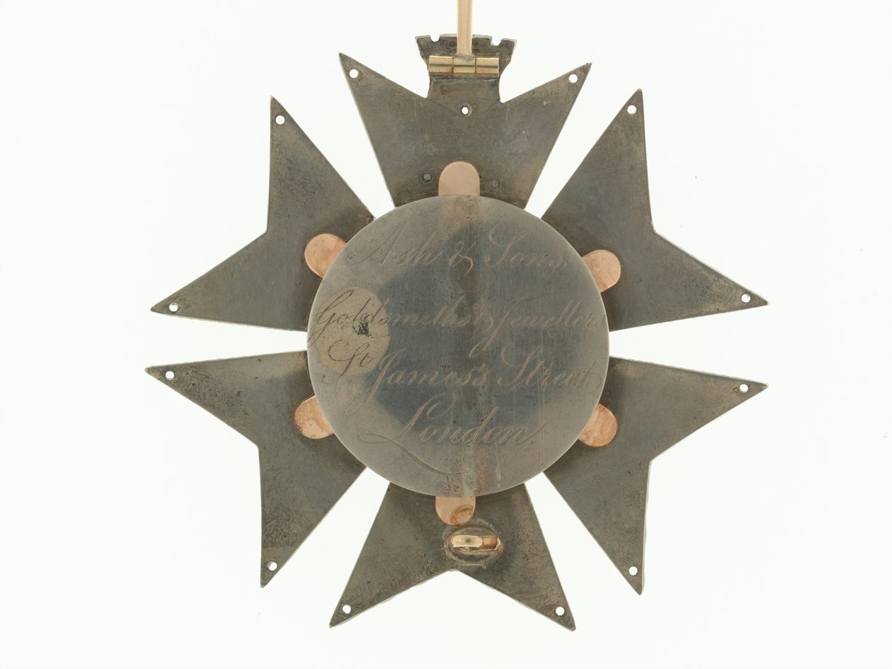 Badge, Tårn- og Sværdordenen, Portugal, General Sir Galbraith Lowry Cole (metal) af School Portuguese