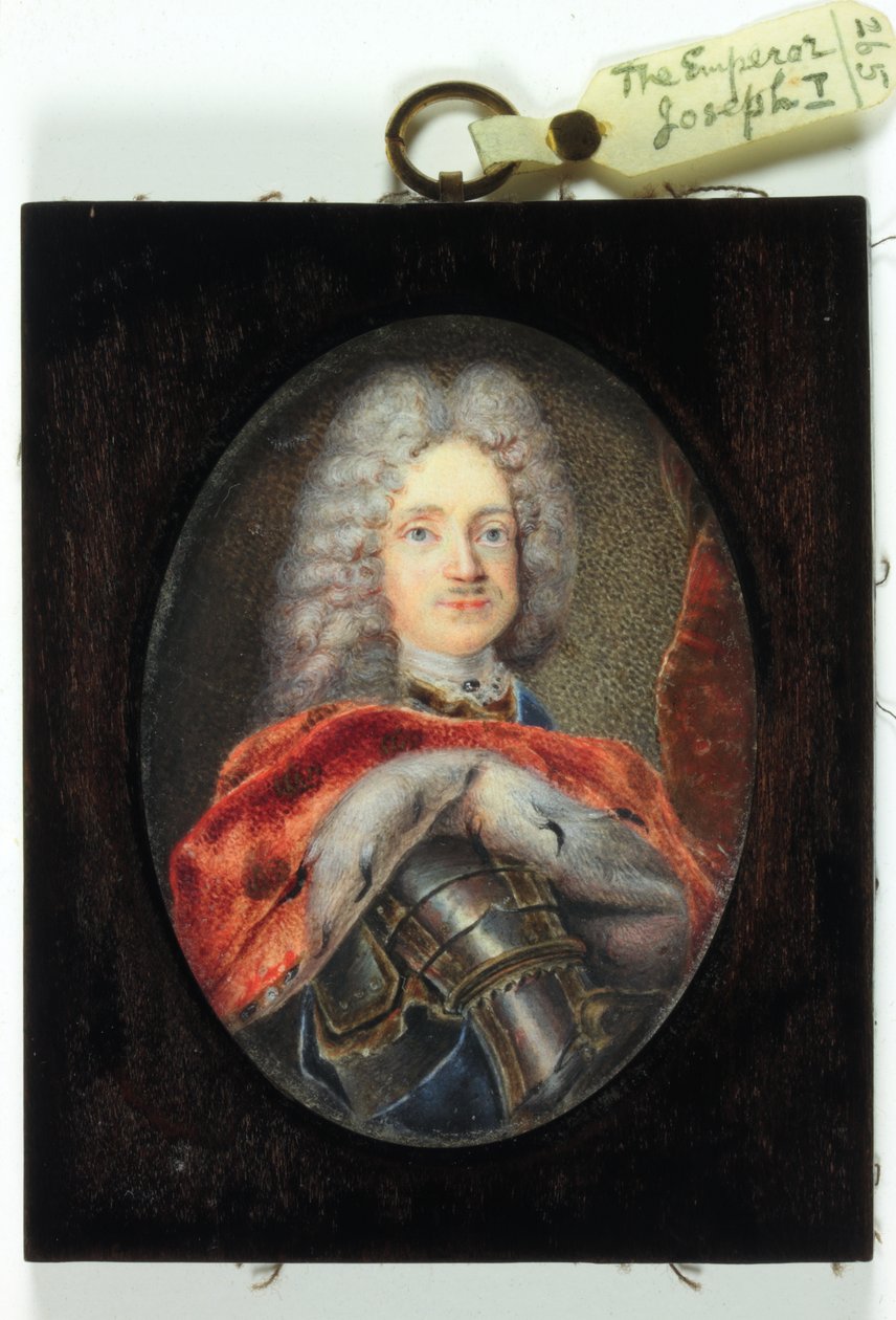 Kejser Josef I (emalje) af School Prussian
