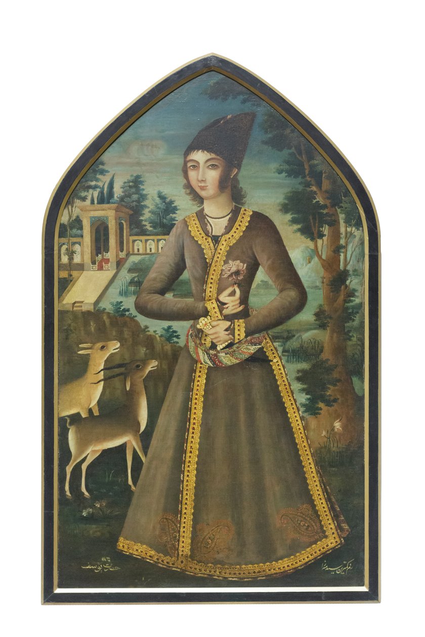 Sankt Josef, Seyyed Mirza (olie på lærred) af School Qajar