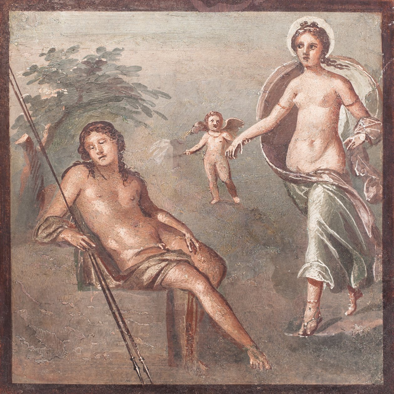 Endymion og Selene, Herculaneum af School Roman