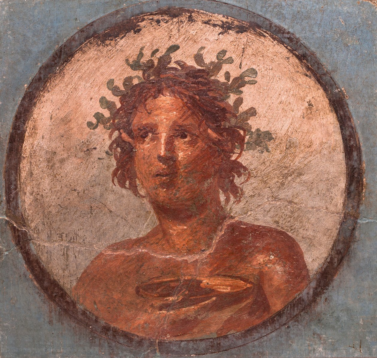 Medaljon-portrætter, Pompeji af School Roman
