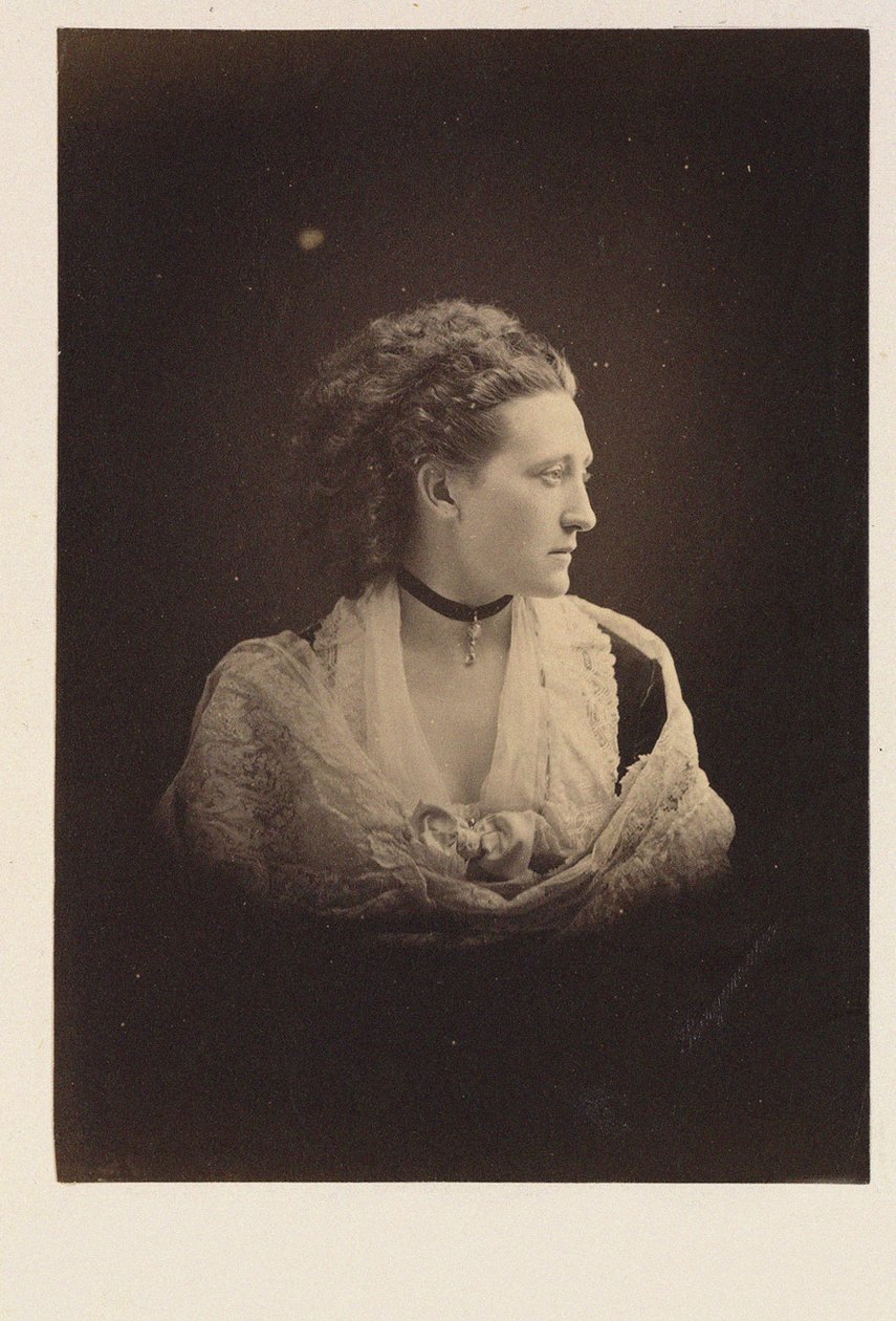 Marie Maximilianovna de Leuchtenberg - Prinsesse Maria Maximilianovna af Leuchtenberg (1841-1914), Anonym . litografi af School Russian