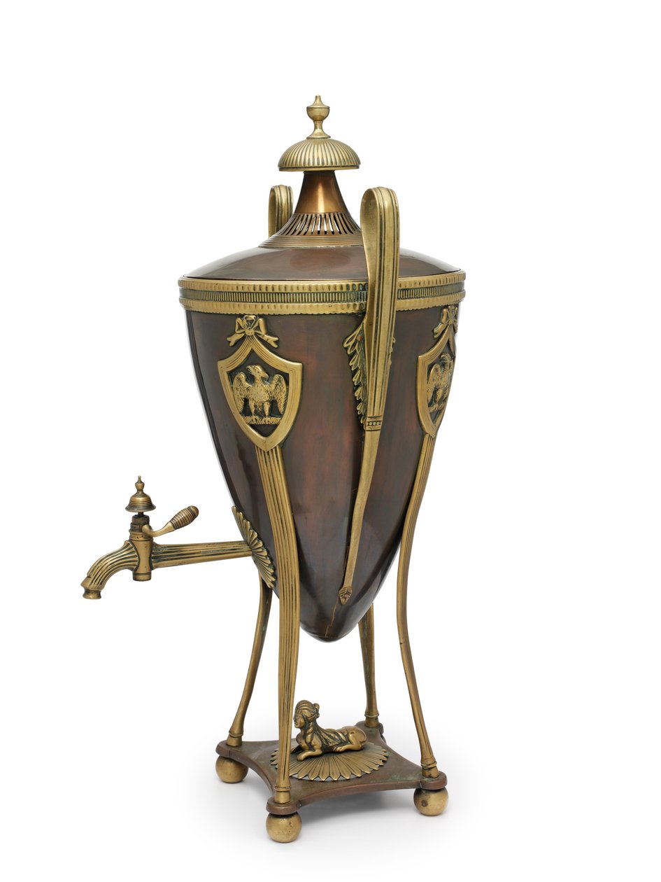Napoleons samovar, ca. 1815 (urne, kaffe) af School Russian