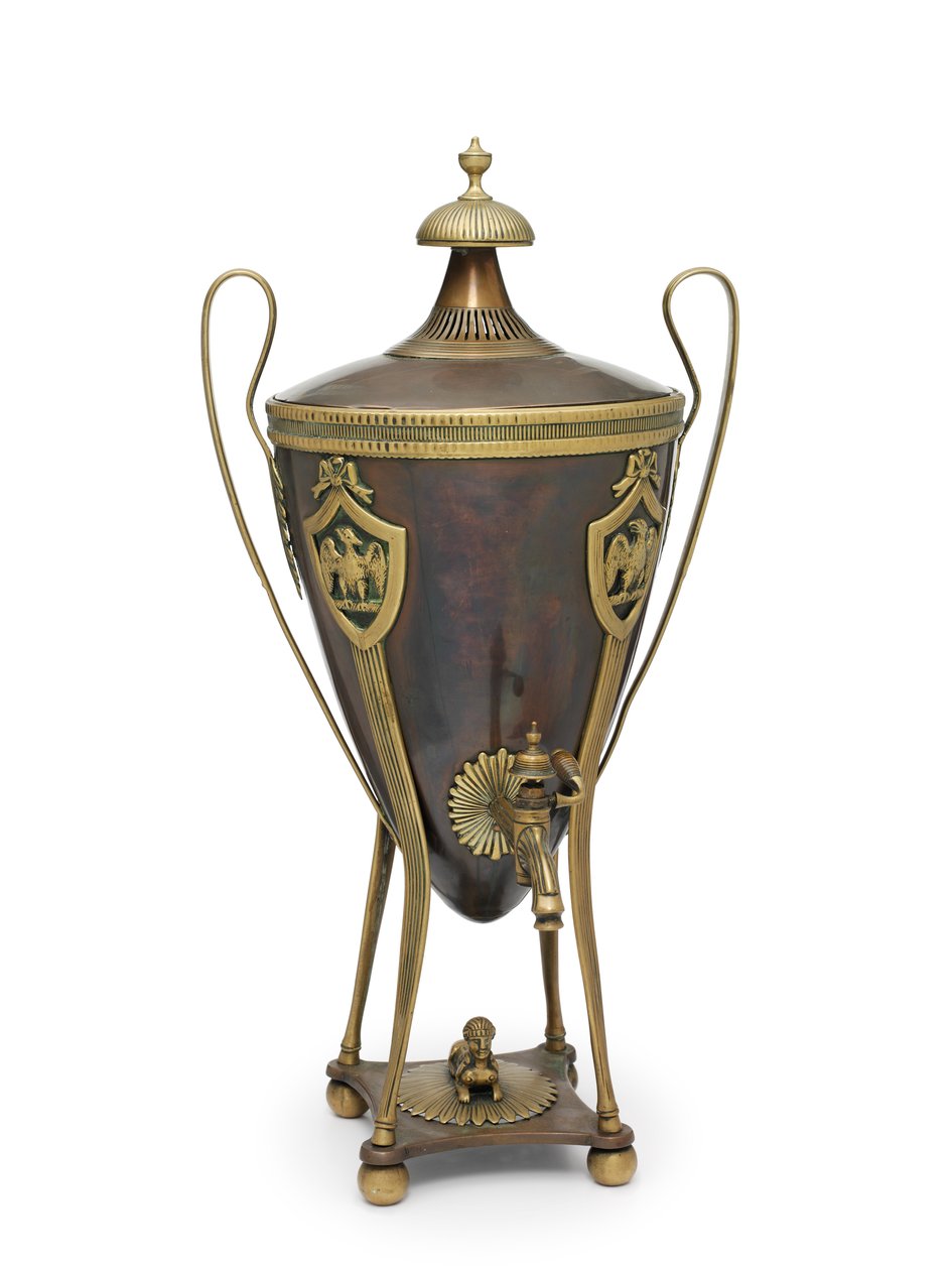 Napoleons samovar, ca. 1815 (urne, kaffe) af School Russian