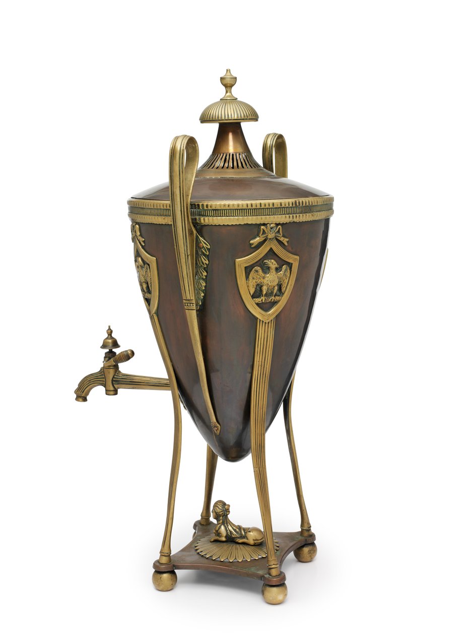 Napoleons samovar, ca. 1815 (urne, kaffe) af School Russian