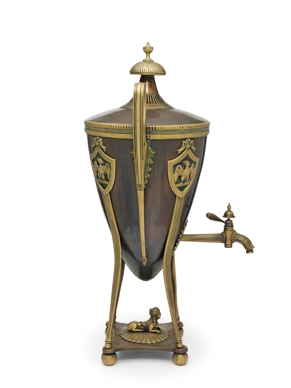 Napoleons samovar, ca. 1815 (urne, kaffe) af School Russian