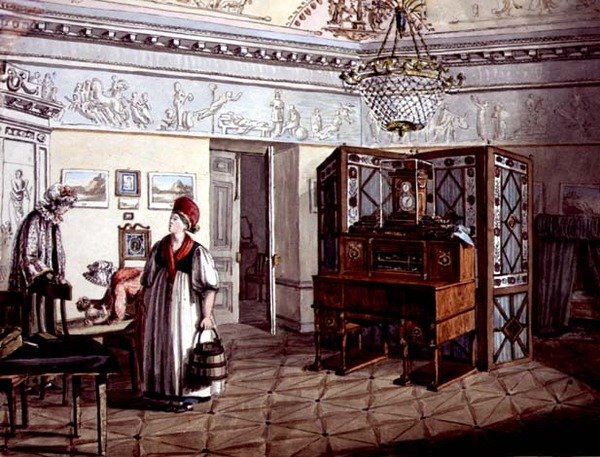 Nyklassisk børnehave i St. Petersborg af School Russian