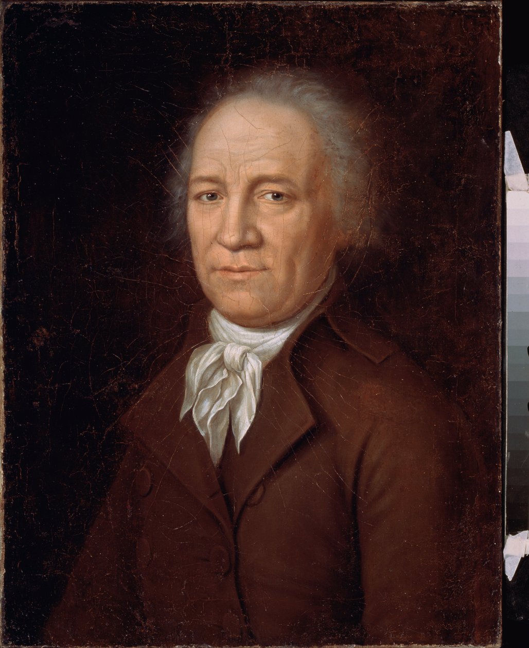 Portræt af bonden Andrei Bolotov (1738-1833). Maleri af en russisk mester, olie på lærred, slutningen af ​​1700-tallet. Statens Historiske Museum, Moskva. af School Russian
