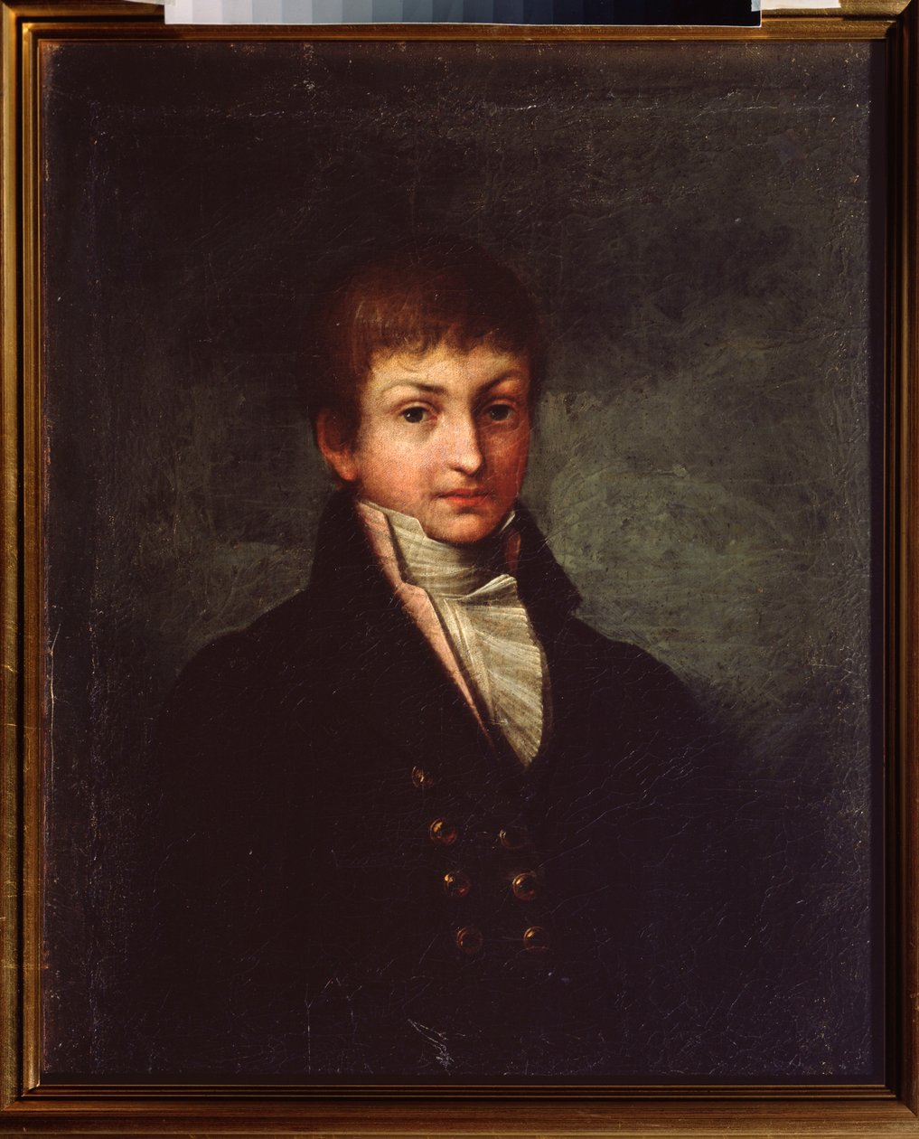 Portræt af digteren Konstantin N. Batyushkov (Constantin Batyushkov) (1787-1855). Maleri af en russisk mester, olie på lærred, omkring 1800. Russisk kunst af School Russian