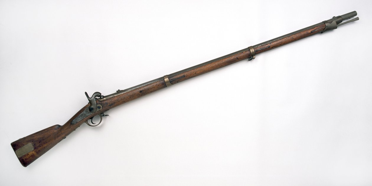 Russisk 0,709 tommer percussion musket, model 1845 af School Russian