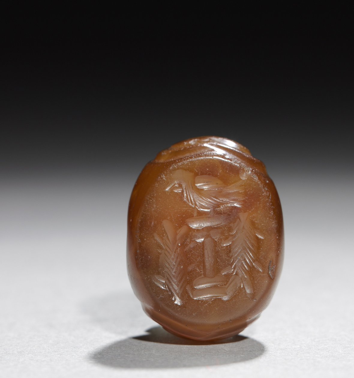 Ildalter dybtryk, ca. 400 (kalcedon) af School Sasanian