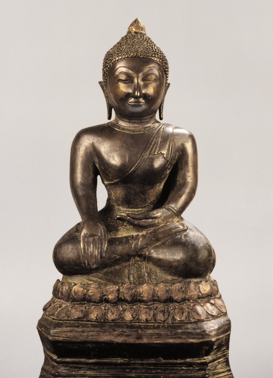 Buddha-billede fra Ayutthaya-perioden (bronze) af School Siamese