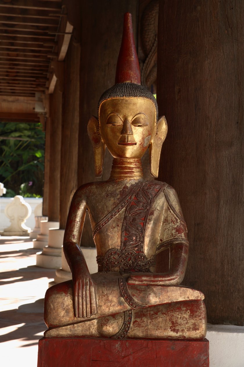 Thai Lu Buddha (bronze) af School Thai