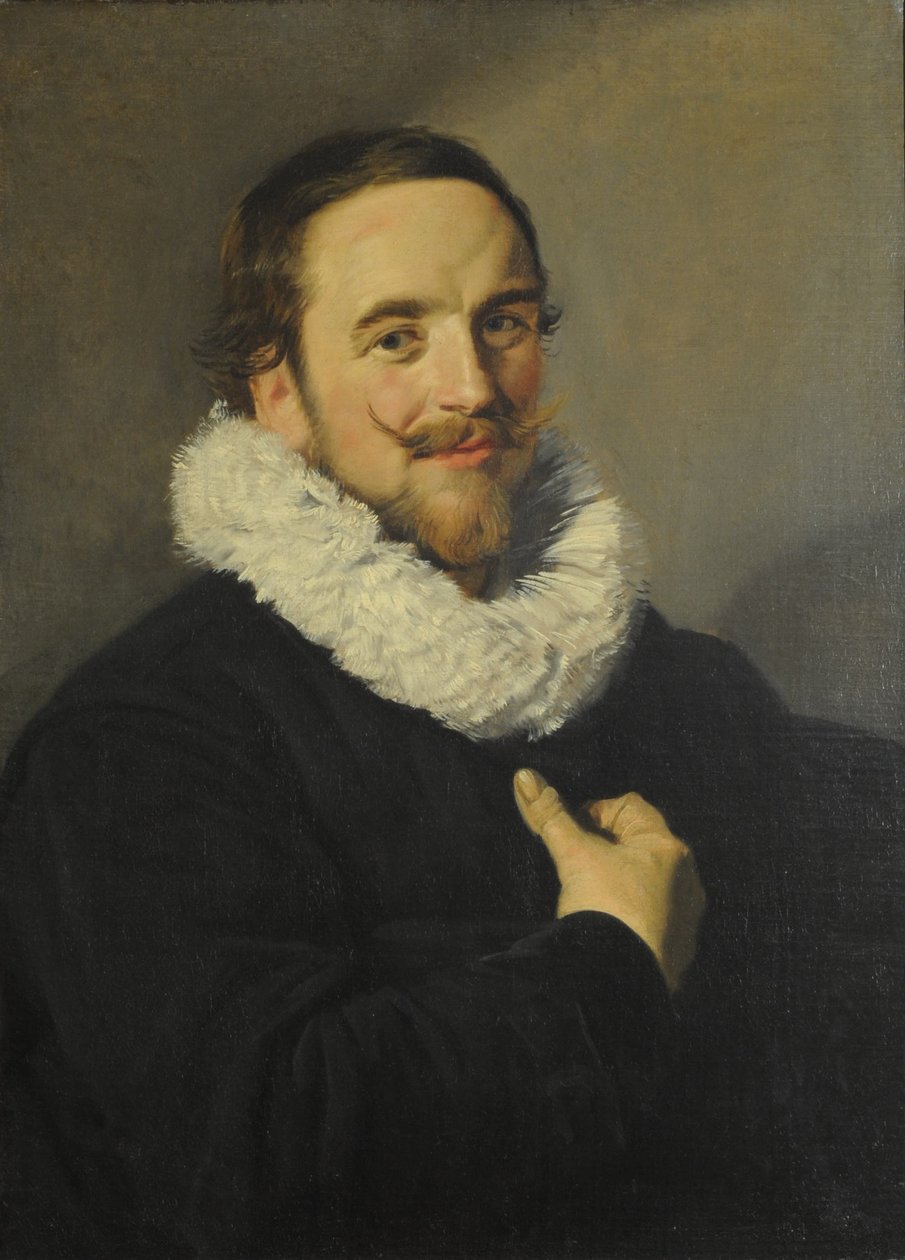 Portræt af en gentleman af School of Frans Hals