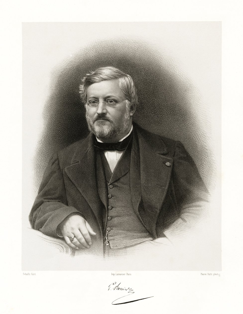 Charles Alphonse Léon Renier, 1865-66 af Schultz