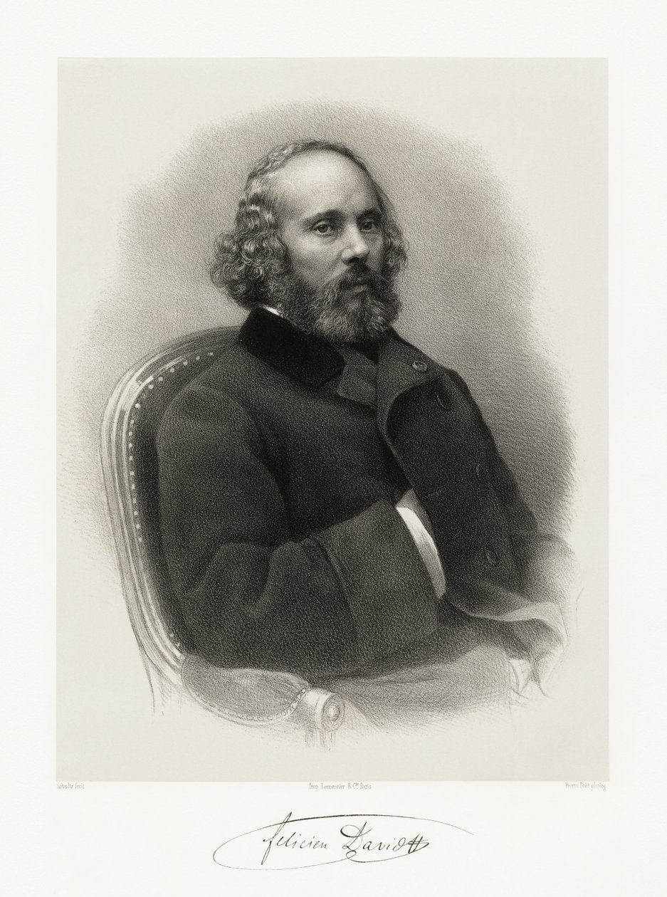 Félicien David, 1865-66 af Schultz