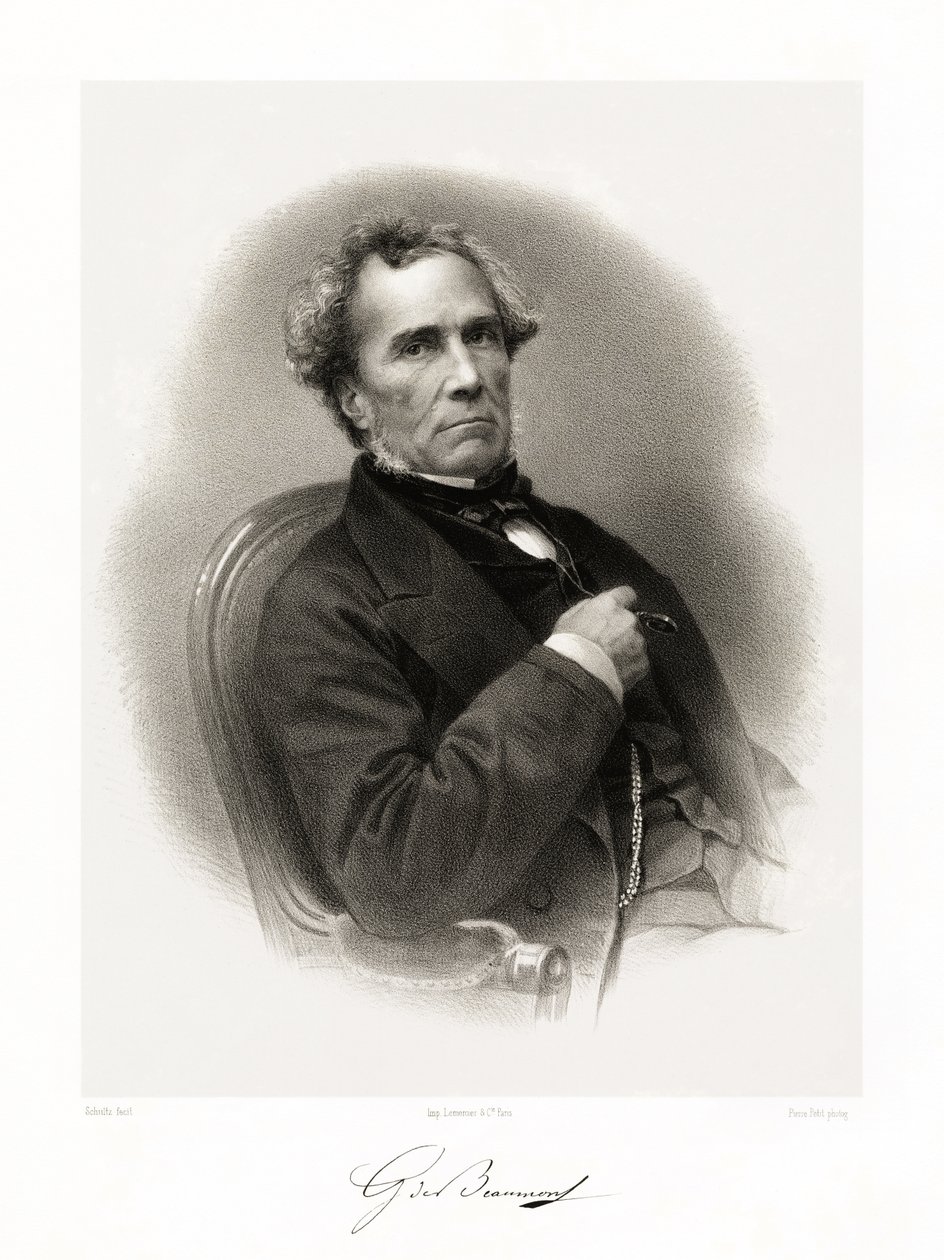 Gustave de Beaumont, 1865-66 af Schultz