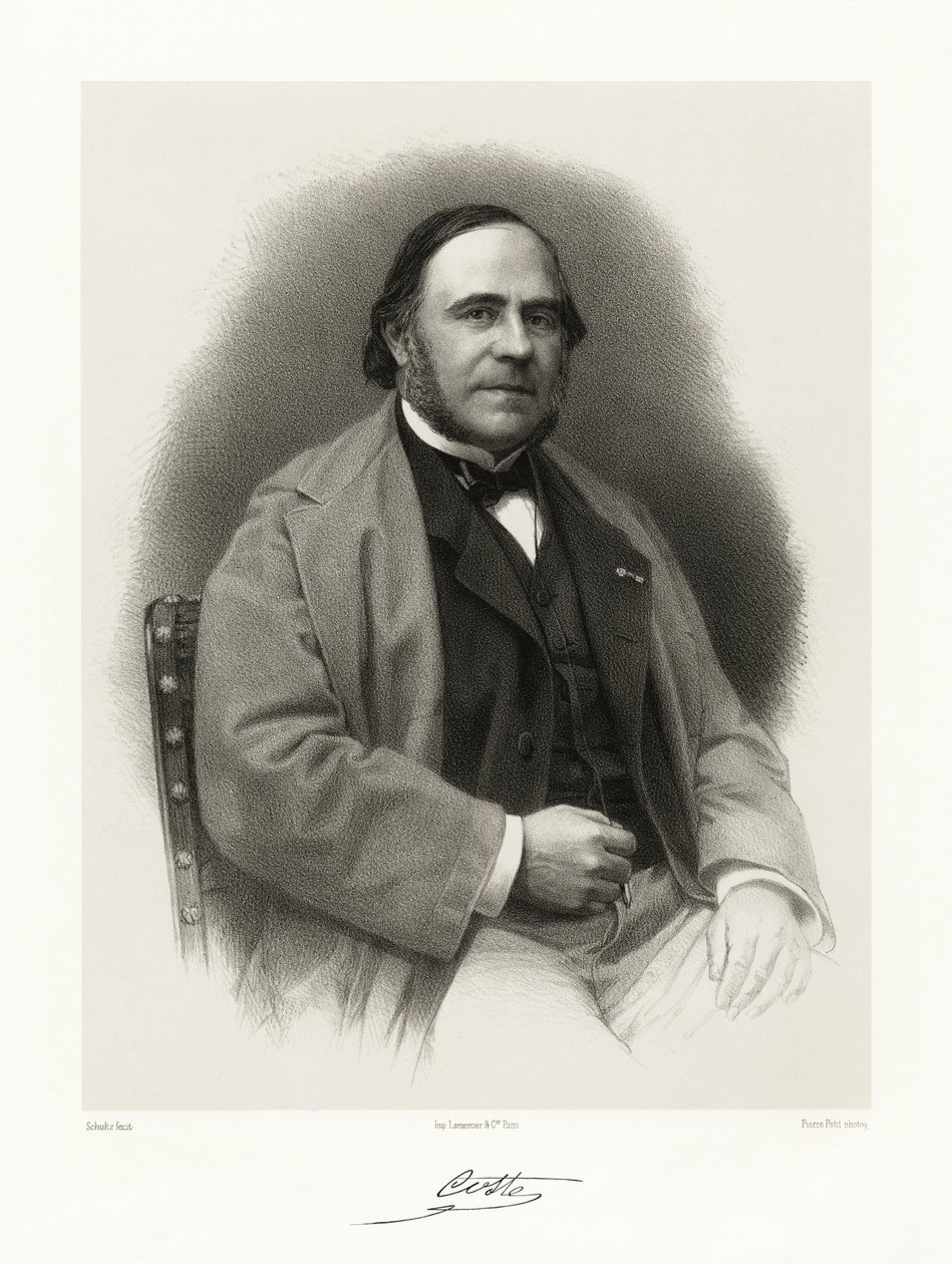 Jacques Marie Cyprien Victor Coste, 1865-66 af Schultz