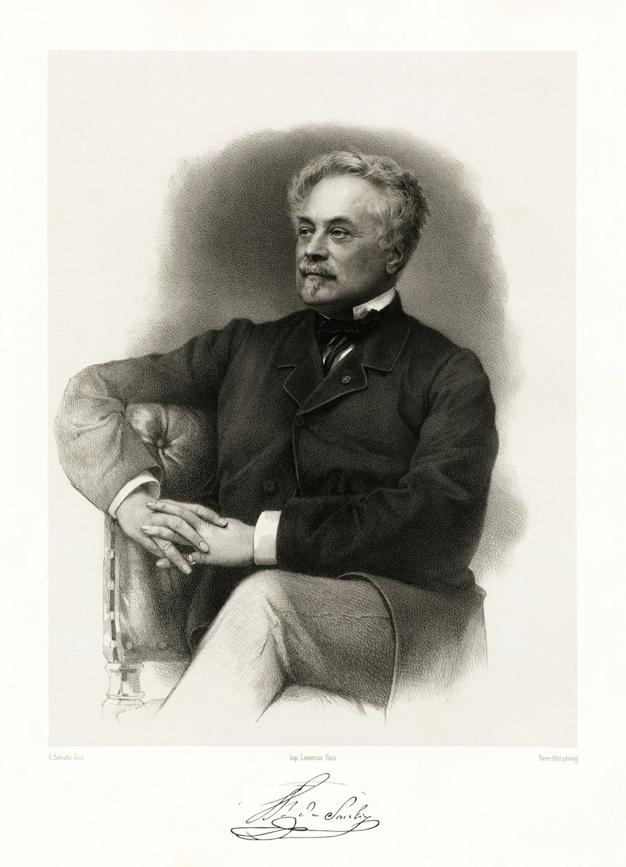 Louis Félicien Joseph, Caignart de Saulcy, 1865-66 af Schultz