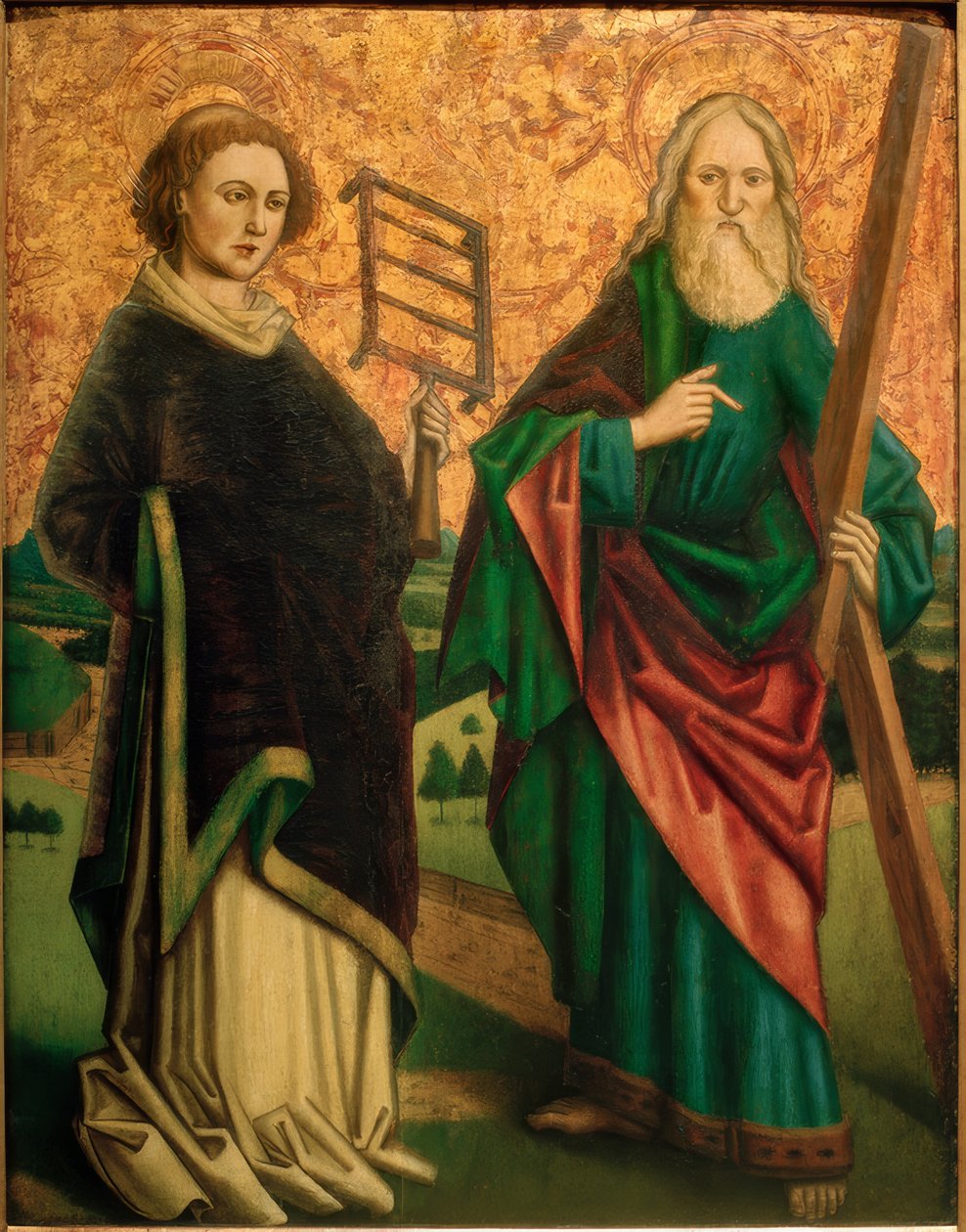 Meister, de hellige Laurentius og Andreas af Schweizer Meister