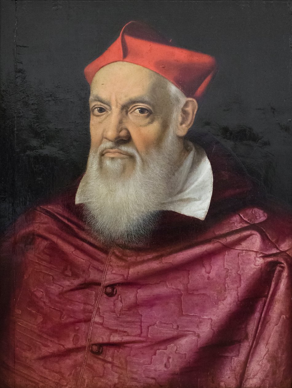 Portræt af kardinal Giovanni Ricci af Scipione (1550 98) Pulzone