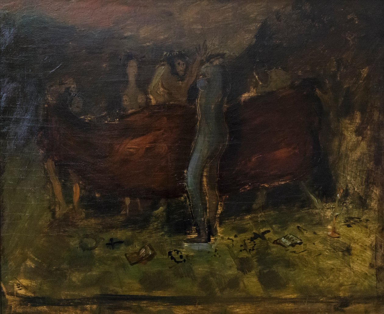 Eve, apokalyptisk scene 1930 af Scipione Gino Bonichi