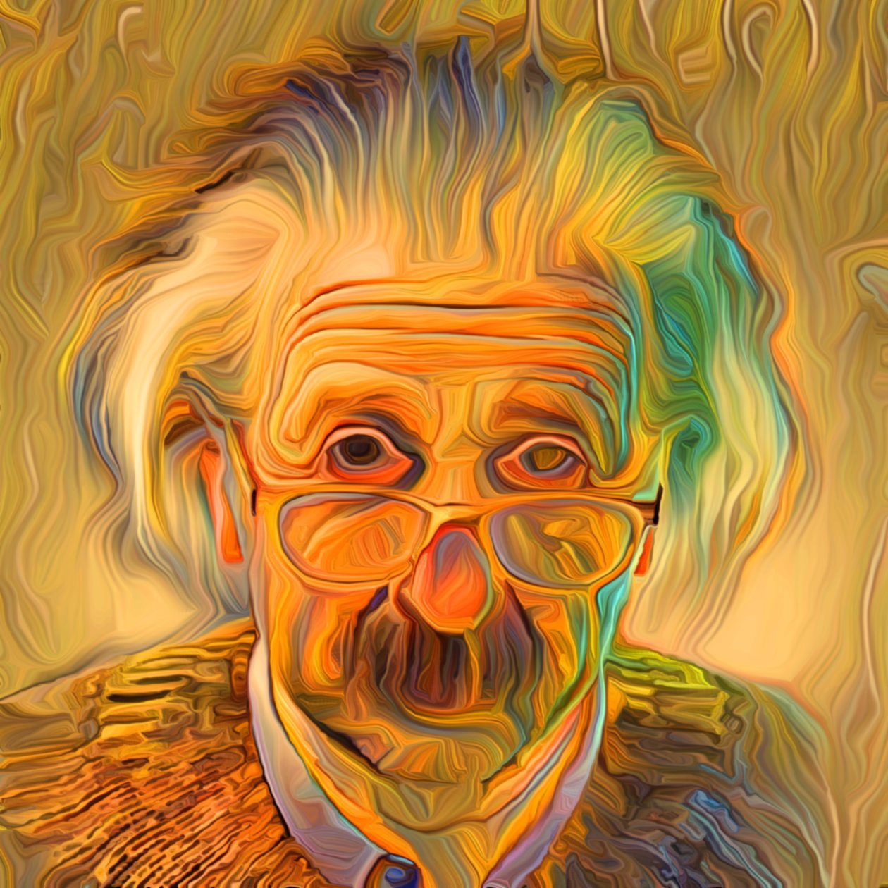 Albert Einstein 3 af Scott J. Davis