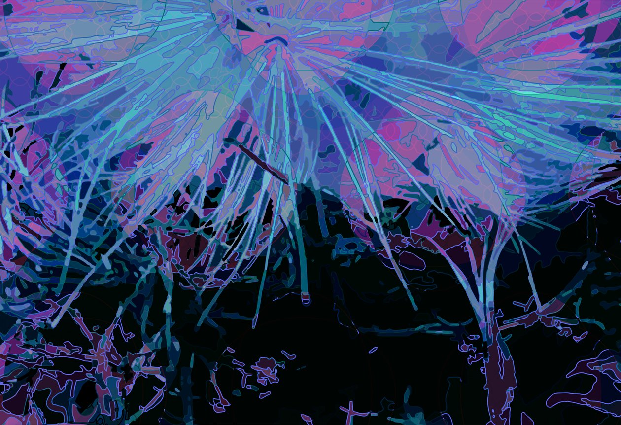 Artichoke_abst_horz1 (digital) af Scott J. Davis