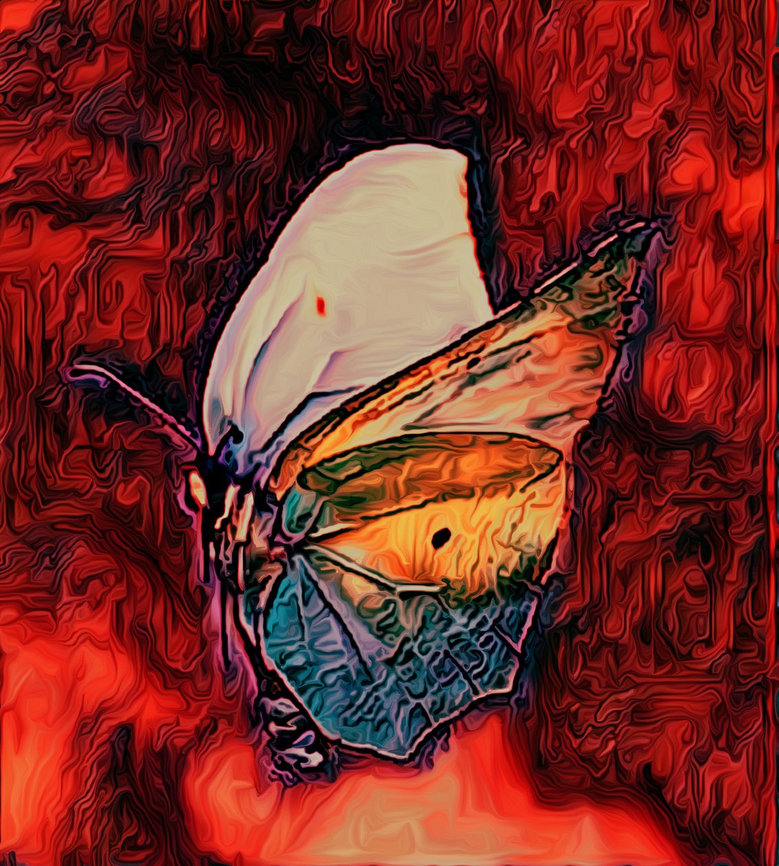 Sommerfugl, 2021 af Scott J. Davis