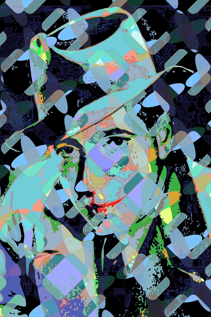 Humphrey Bogart (digital) af Scott J. Davis