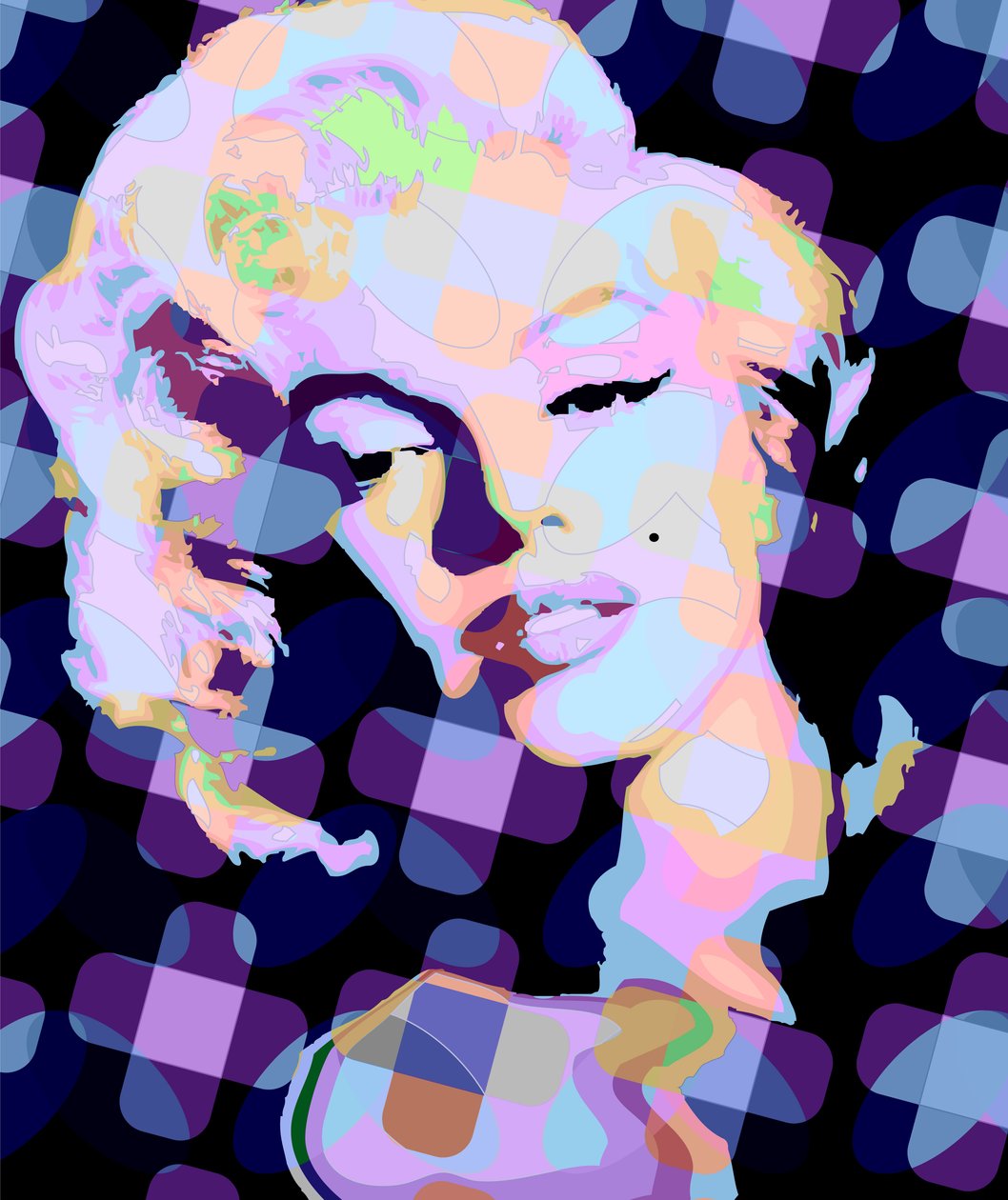 Marilyn Monroe (digital) af Scott J. Davis