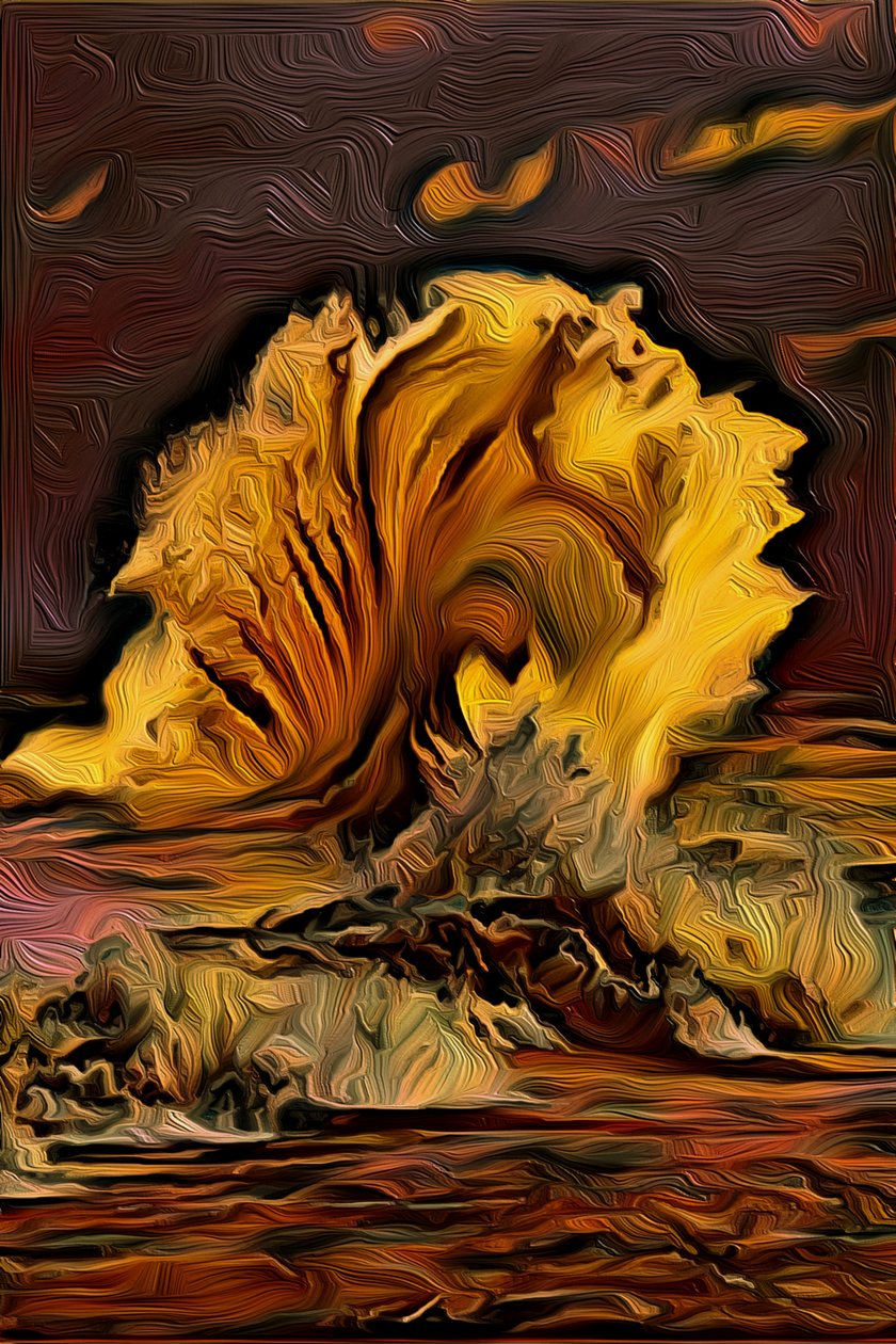 Bølge, 2021 af Scott J. Davis