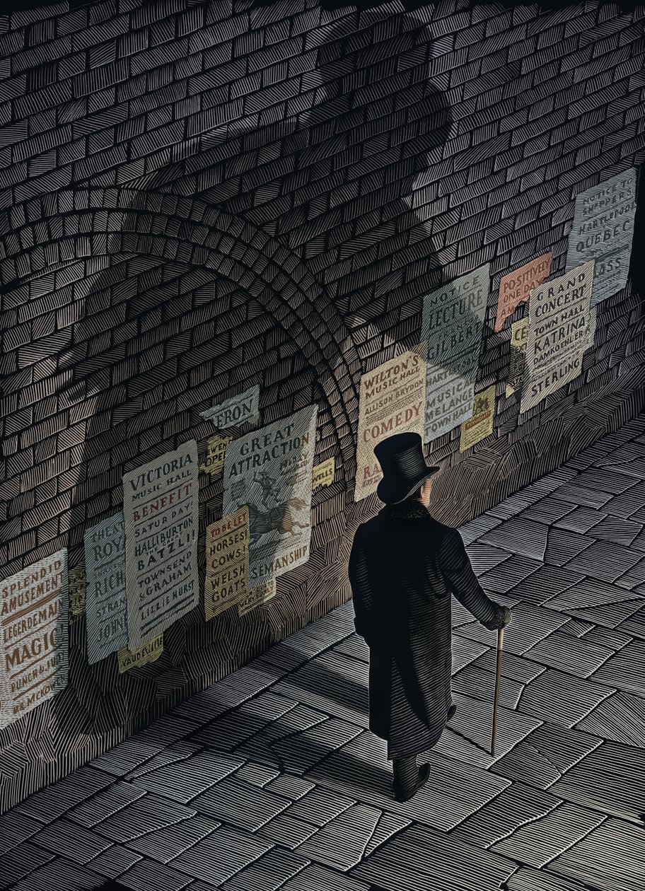 Jekyll  Hyde, 2011 (scratchboard, farvelagt digitalt) af Scott McKowen