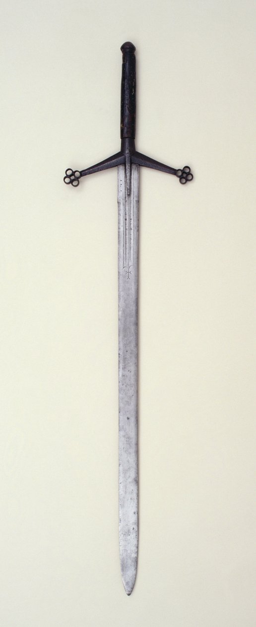 Claymore, ca. 1500-30 (stål) af Scottish School