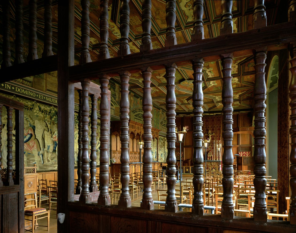 Interiør af Det Kongelige Kapel af Scottish School