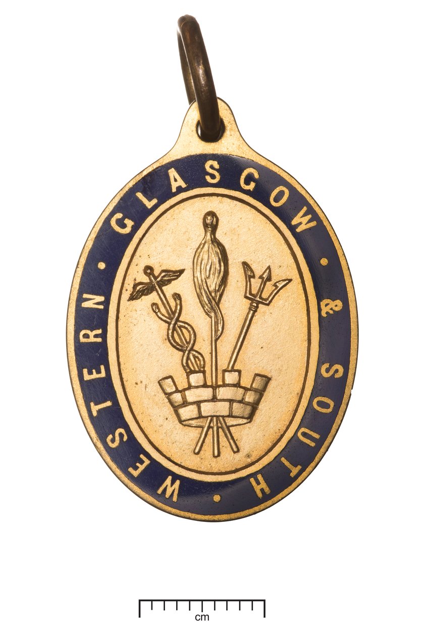 Skotland, Glasgow og South Western Railway, direktørpas, ca. 1850 (guld og emalje) af Scottish School